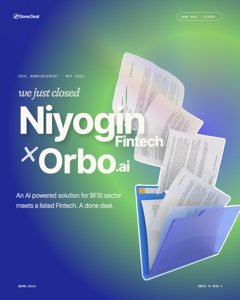 Niyogin x ORBO — deal announcement