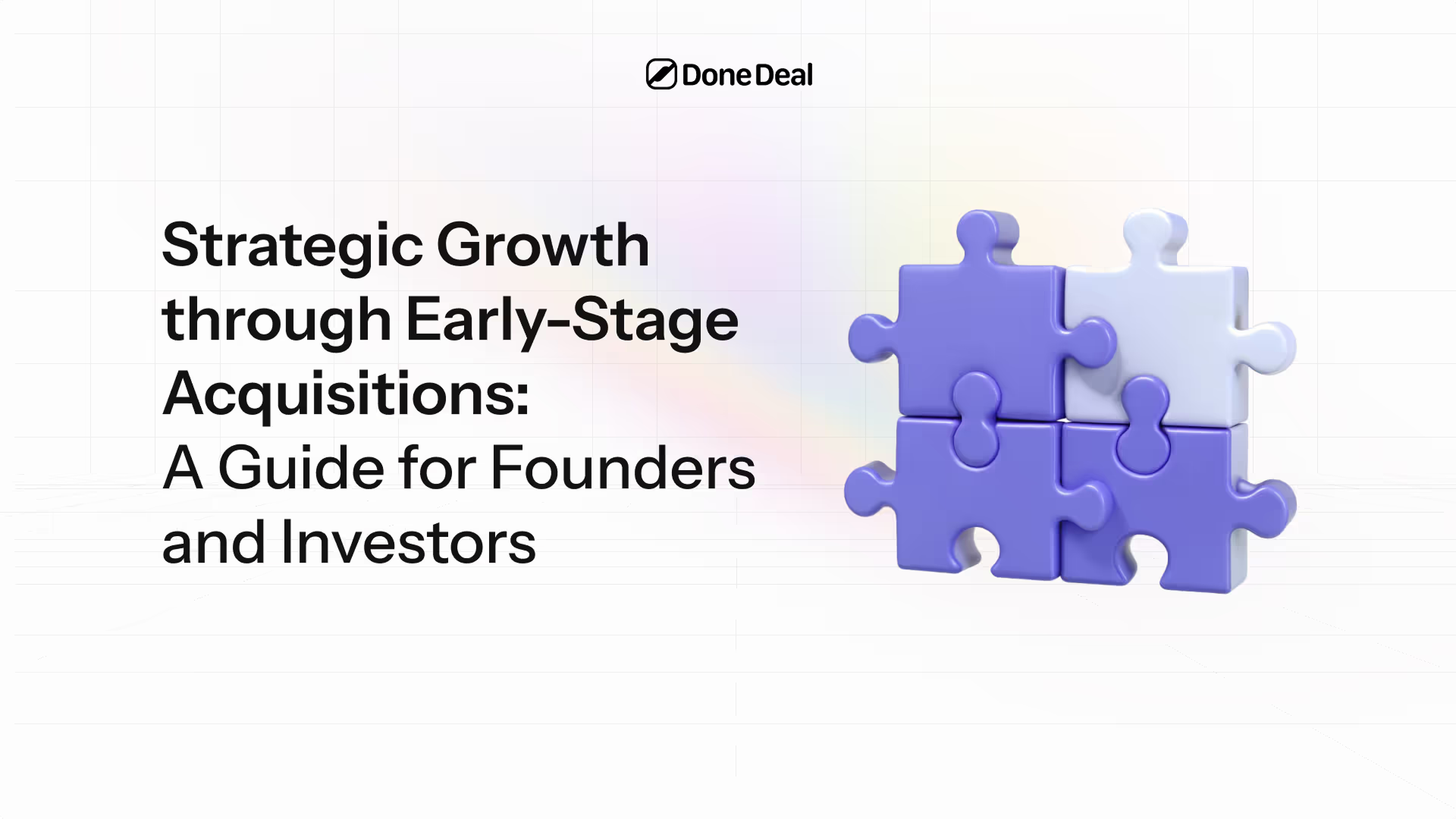 Strategic growth through early-stage acquisitions